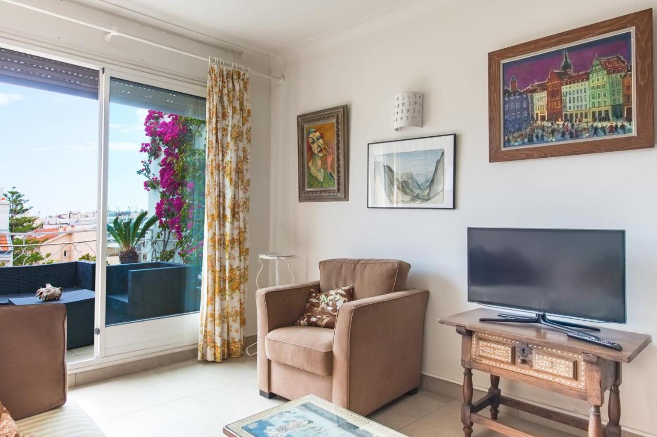 شقة Fleurs De Nice Furnished Flat المظهر الخارجي الصورة